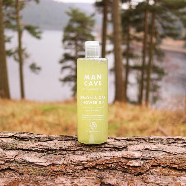 ManCave Lemon &amp;amp; Oak Shower Gel   500ml
