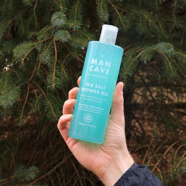ManCave Sea Salt Shower Gel   500ml