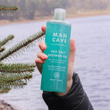 ManCave Sea Salt Shower Gel   500ml