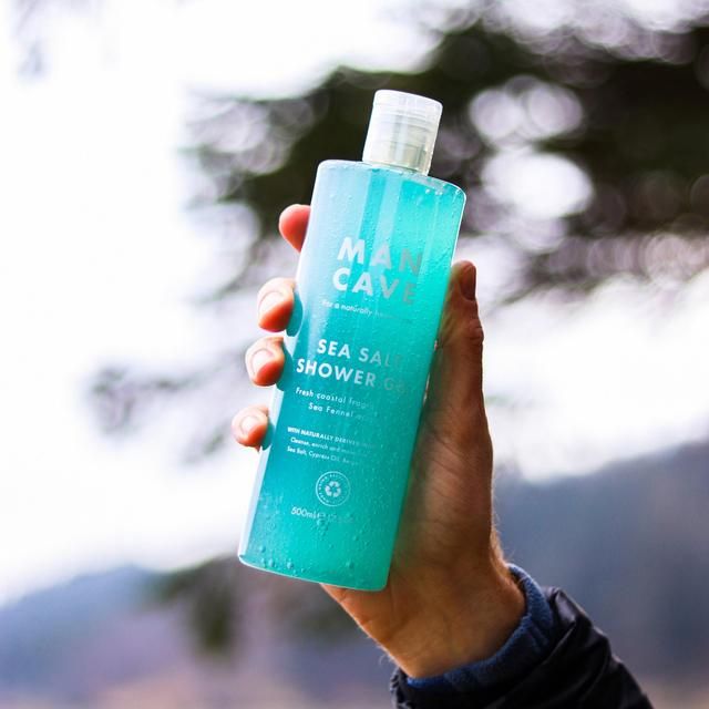 ManCave Sea Salt Shower Gel   500ml