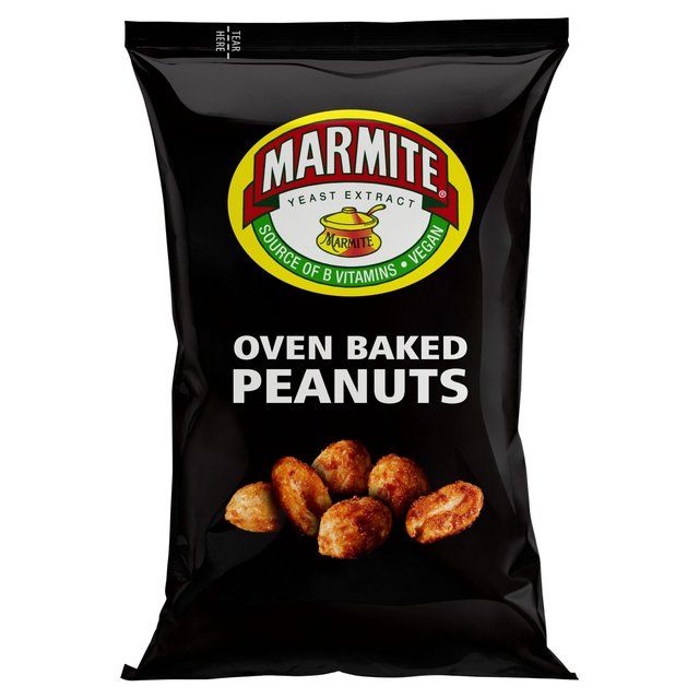 Marmite Oven Baked Peanuts   190g Default Title