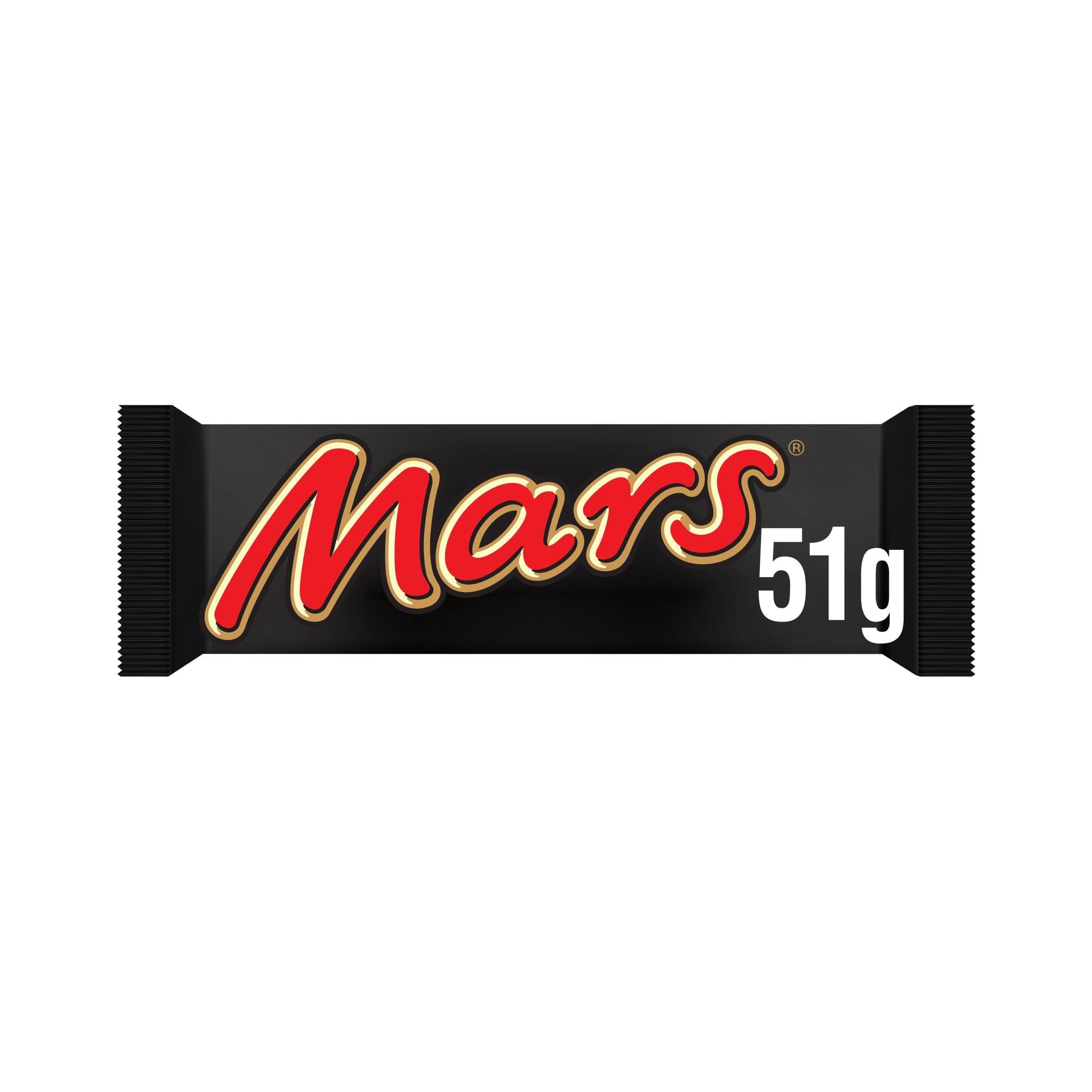 Mars Caramel Nougat &amp;amp; Milk Chocolate Snack Bar 51g