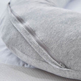 Martex Baby Pregnancy &amp;amp; Nursing Pillow Marl Grey