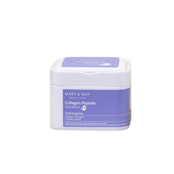 MARY &amp;amp; MAY Cica Collagen Peptide Vital Mask