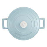 MasterClass Sky Blue Cast Aluminium Casserole Dish 2.5L