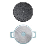 MasterClass Sky Blue Cast Aluminium Casserole Dish 2.5L