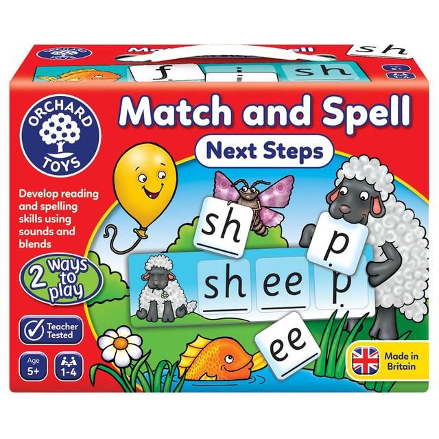Match &amp;amp; Spell Next Steps 5yrs+