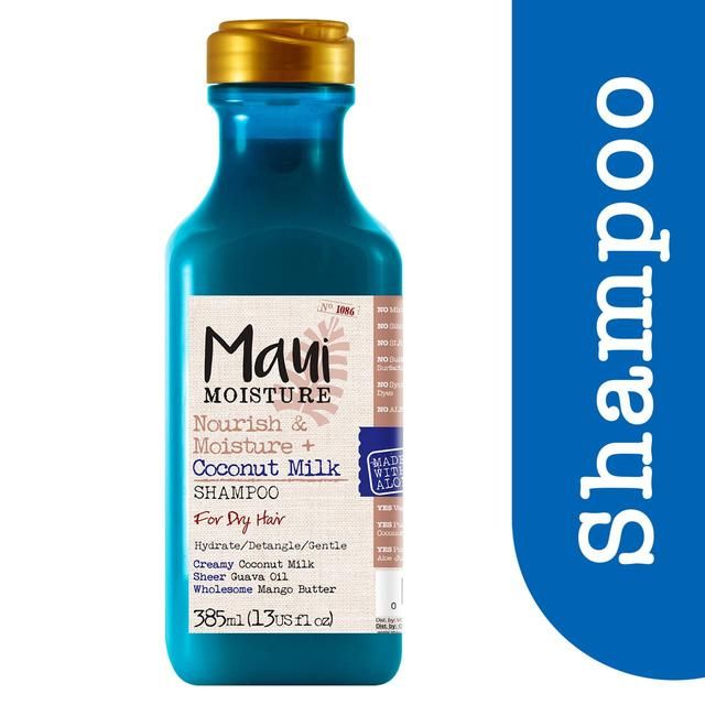Maui Moisture Nourish &amp;amp; Moisture+ Coconut Milk Shampoo   385ml