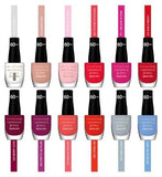 Max Factor Pink Purple Nail Polish Bundle