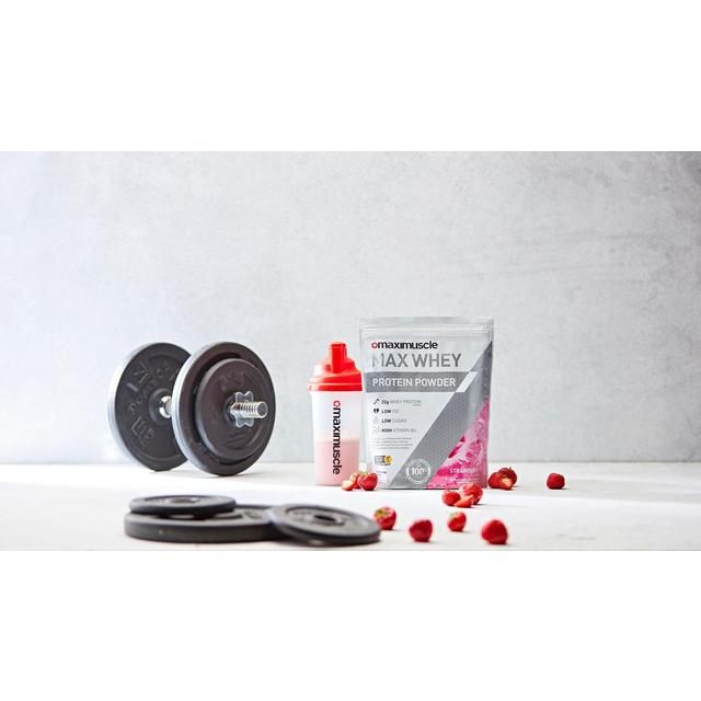 Maximuscle Strawberry Max Whey Protein Powder    420g