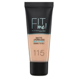 Maybelline Fit Me Liquid Foundation 115 Ivory&amp;nbsp;