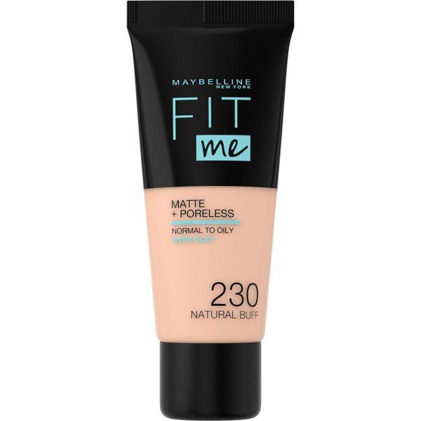 Maybelline Fit Me Matte &amp;amp; Poreless Foundation 105 Nat Ivory Natural Buff 230