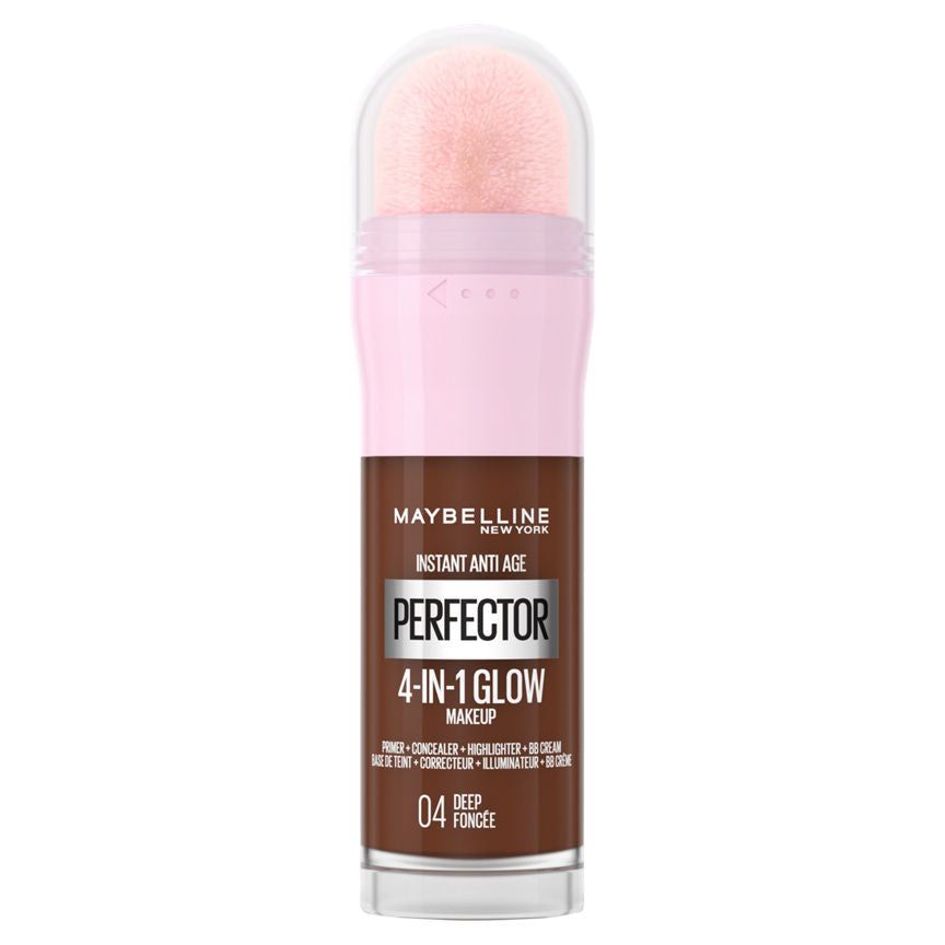 Maybelline Instant Anti Age Perfector 4-in-1 Glow Primer, Glow Finish, 04 Deep