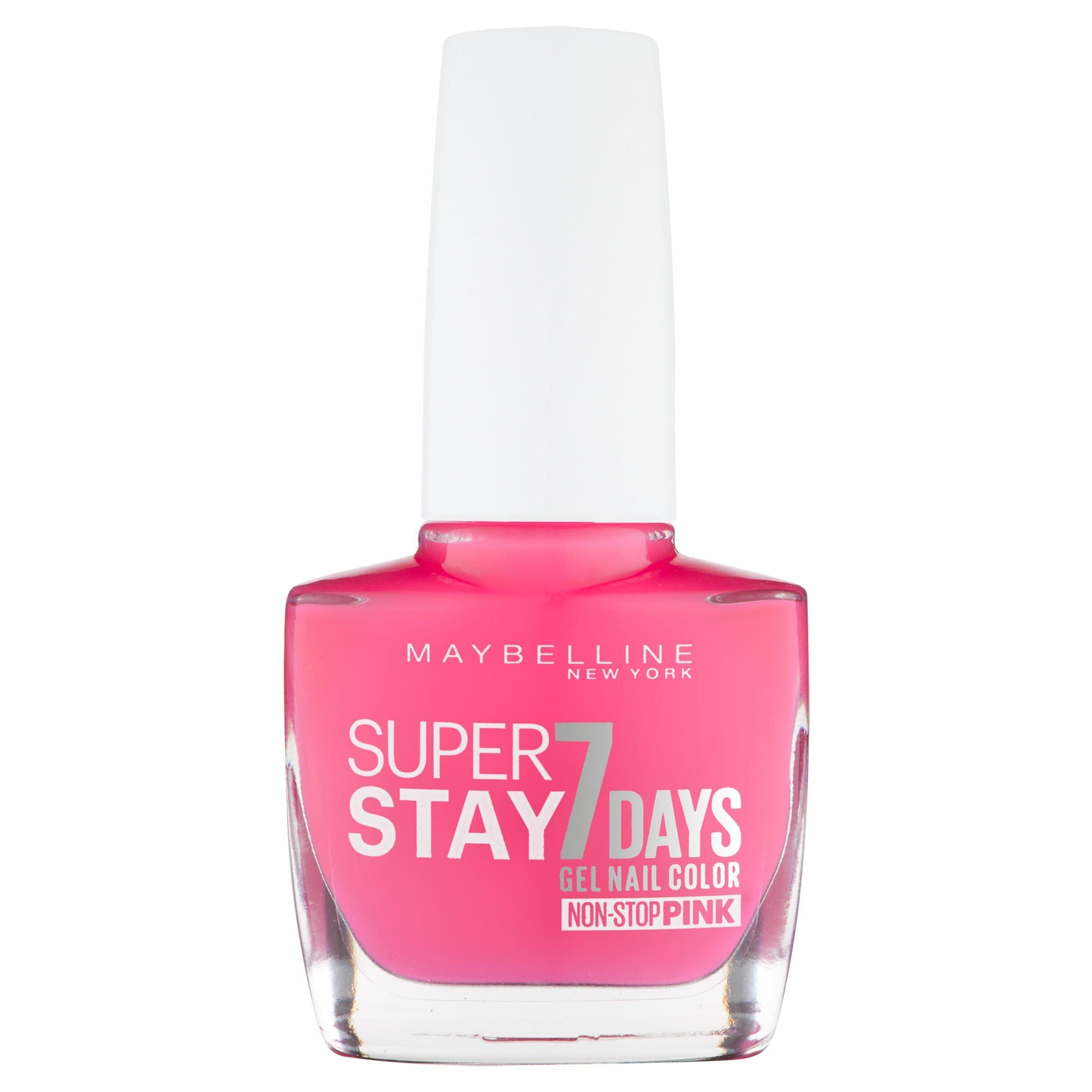 Maybelline Super Stay 7 Days 160 Gel Nail Color Pink 10ml