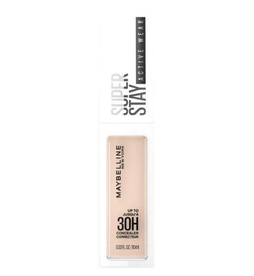 Maybelline SuperStay Active Wear Concealer, Up to 30H, full coverage 10 fair