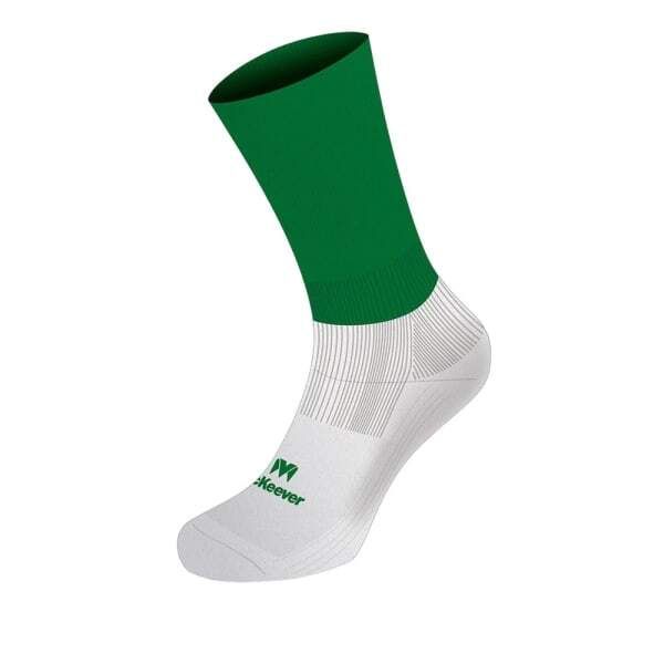 McKeever Kids Pro Mid Calf Socks (3-6) Green/White / 0.30EA