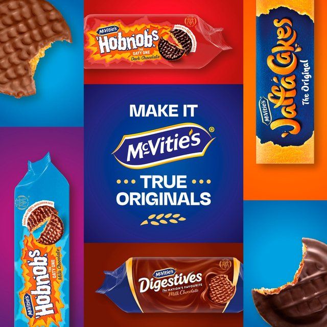 McVitie's Hobnob's Biscuits The Oaty One Dark Chocolate    262g