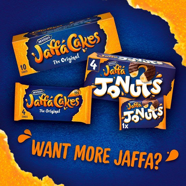 McVitie's Jaffa Cakes Original Biscuits Snack Pack 6 x 3 Cakes   198g