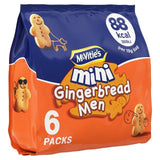 McVitie's Mini Gingerbread Men Multipack Biscuits   6 x 25g