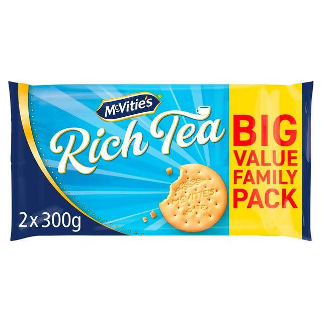 McVitie's Rich Tea The Classic One Twin Pack 2x300g