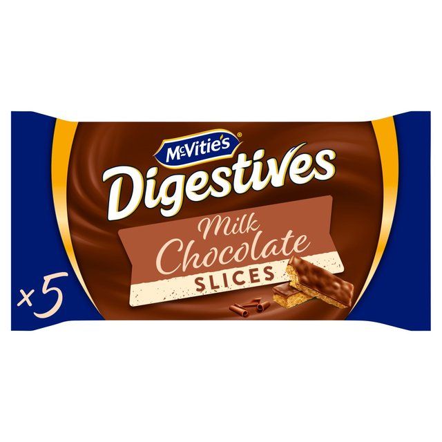 McVities Chocolate Digestive Slice Snack Size   5 per pack