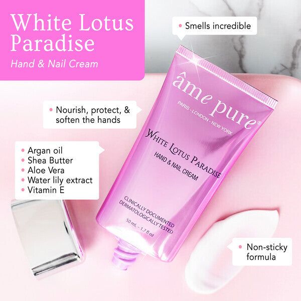 âme pure  3psc White Lotus Paradise™ Hand cream - 3 x 50ml - McGrocer
