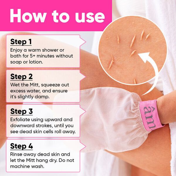 âme pure So Silky Mitt  100% Pure Silk Exfoliating Mitt - McGrocer