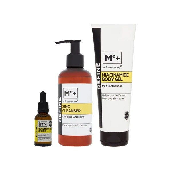 Me+ Skincare Regime Zinc &amp;amp; Nicainamide Bundle