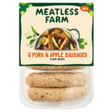 Meatless Farm 6 Pork &amp;amp; Apple Sausages 300g