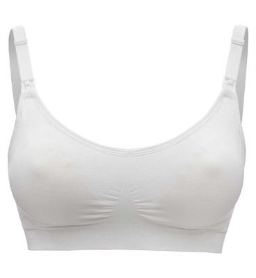 Medela Keep Cool Ultra Breathable Maternity &amp;amp; Nursing Bra L White