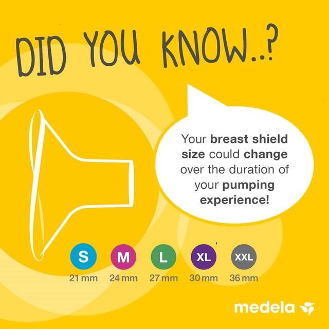 Medela Large Contact Nipple Shield with Case    2 per pack