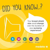 Medela Large Contact Nipple Shield with Case    2 per pack