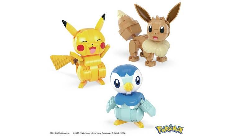 MEGA Pok&amp;eacute;mon Build &amp;amp; Show: Pok&amp;eacute;mon Trio Building Set