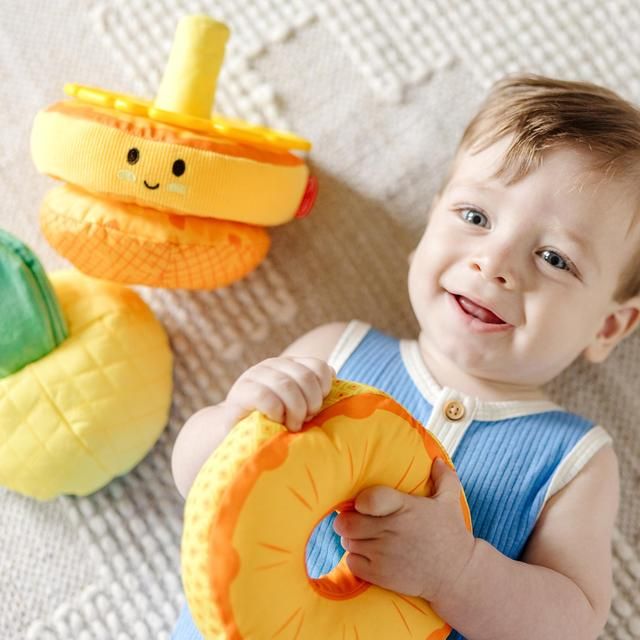 Melissa &amp;amp; Doug Pineapple Soft Stacker
