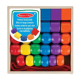 Melissa &amp;amp; Doug Primary Lacing Beads 3yrs+