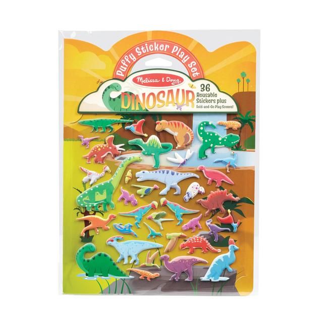 Melissa &amp;amp; Doug Reusable Puffy Stickers - Dinosaurs