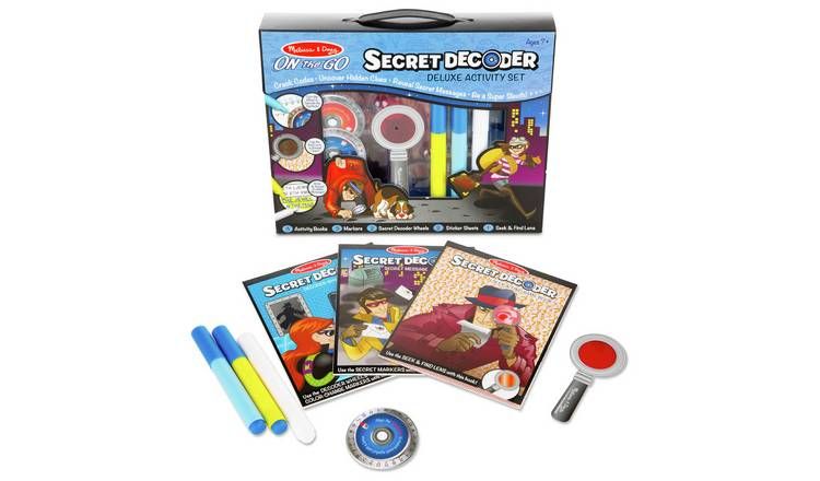 Melissa &amp;amp; Doug Secret Decoder Deluxe Activity Kit