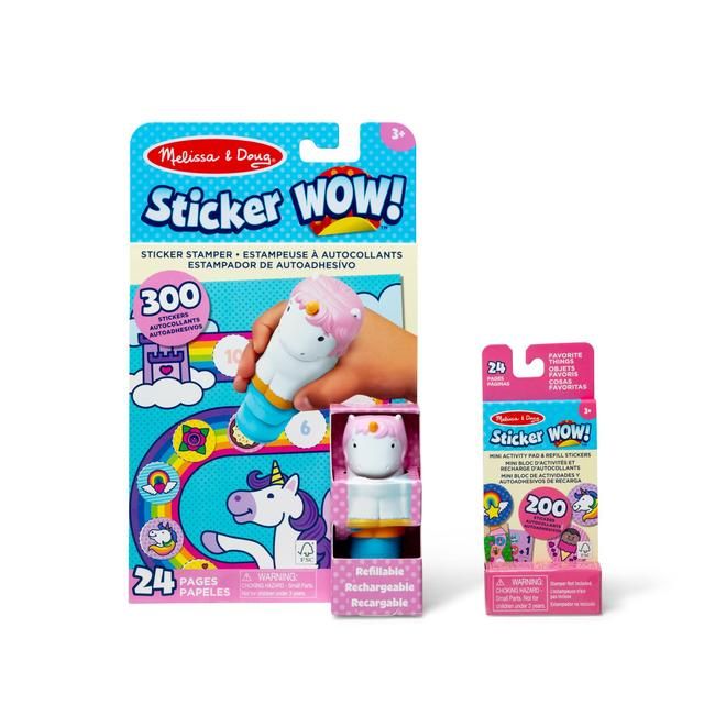Melissa &amp;amp; Doug Sticker WOW! Unicorn Bundle