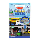 Melissa &amp;amp; Doug Take Along Magnetic Jigsaw Puzzles - Vehicles