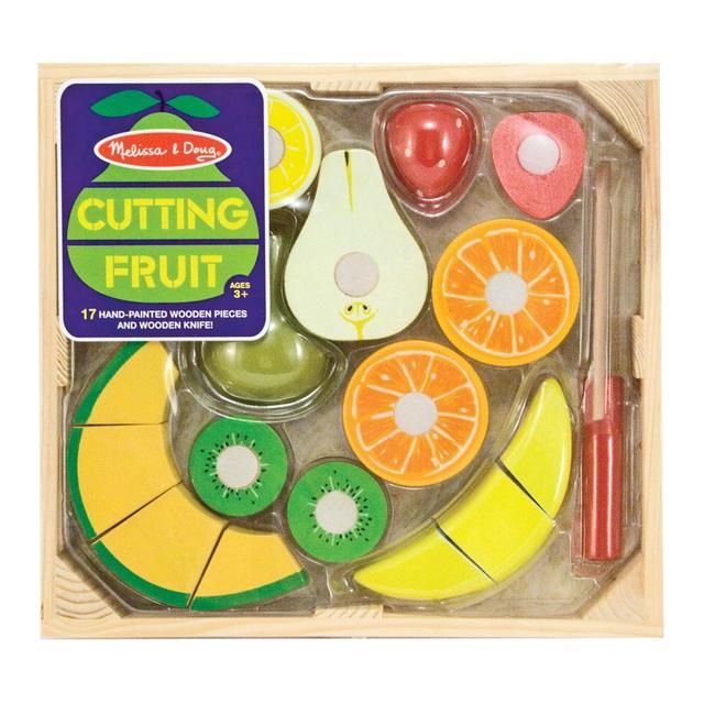 Melissa &amp;amp; Doug Wooden Cutting Fruit 3yrs+
