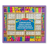 Melissa &amp;amp; Doug Wooden Stringing Beads 4yrs+