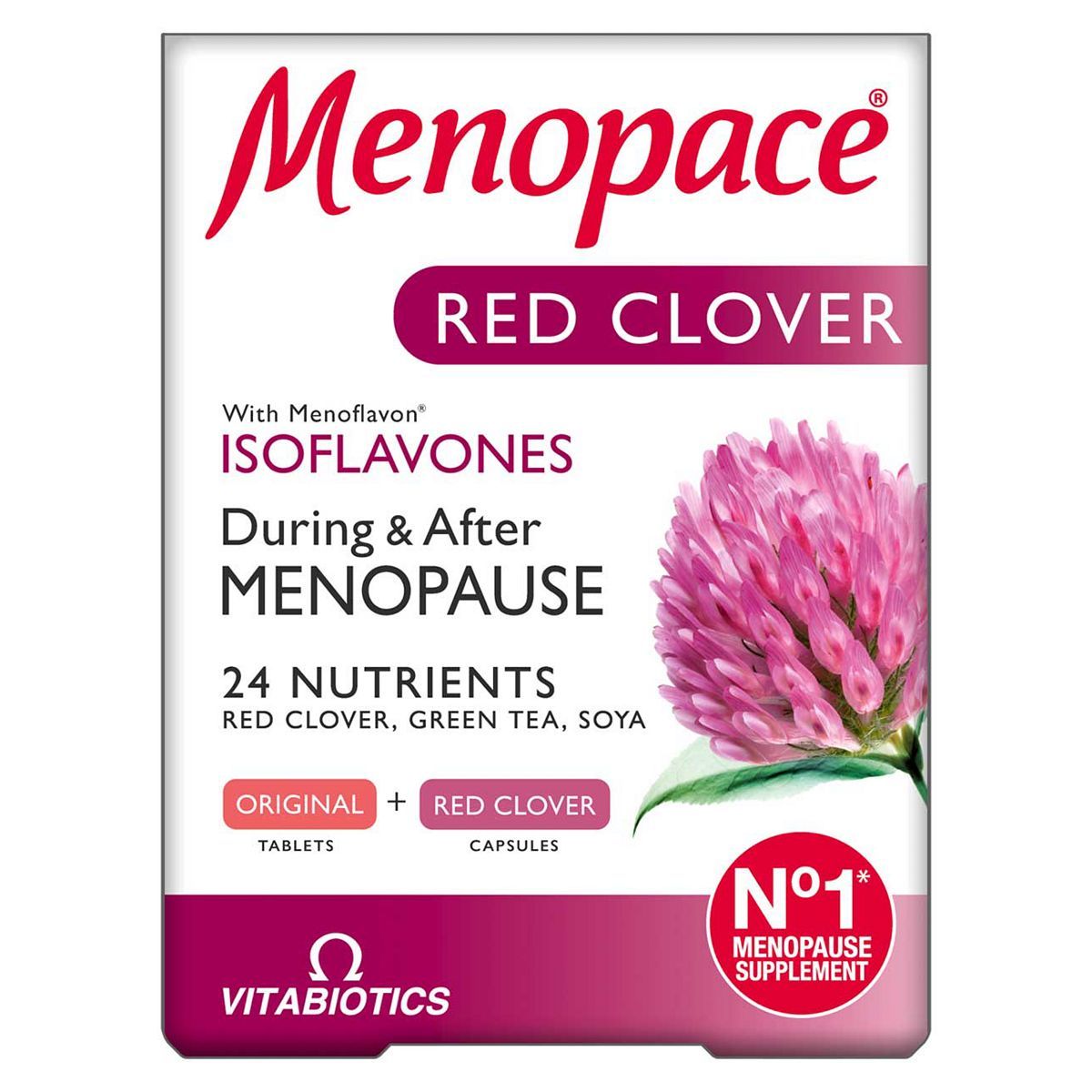 Menopace Plus Red Clover Tablets &amp;amp; Capsules