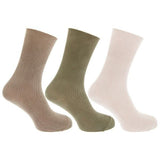 Mens Bamboo Viscose Socks (Pack Of 3) (UK Shoe 6-11)