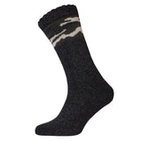 Mens Camo Heavy Gauge Boot Socks (UK 6-11) Charcoal / 0.12EA