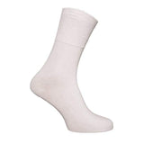 Mens Non Elastic Diabetic Socks (Pack Of 6) (UK Shoe 6-11) White / 1EA