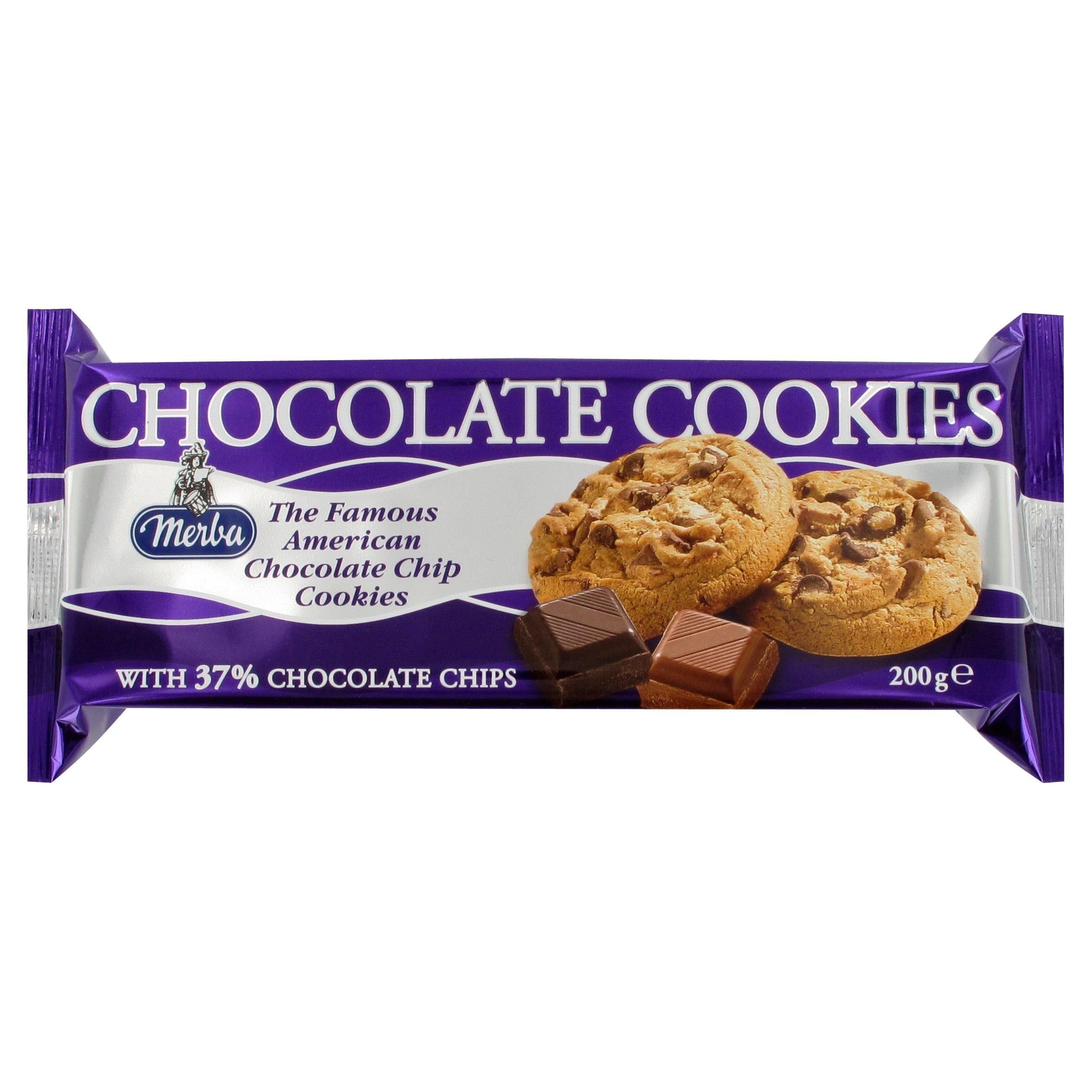 Merba Chocolate Cookies 200g
