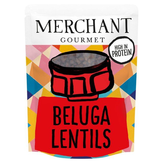 Merchant Gourmet Beluga Lentils   250g