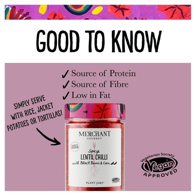 Merchant Gourmet Lentil Chilli   330g