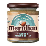 Meridian Natural Crunchy Peanut Butter No Salt 1kg Coconut &amp;amp; Almond