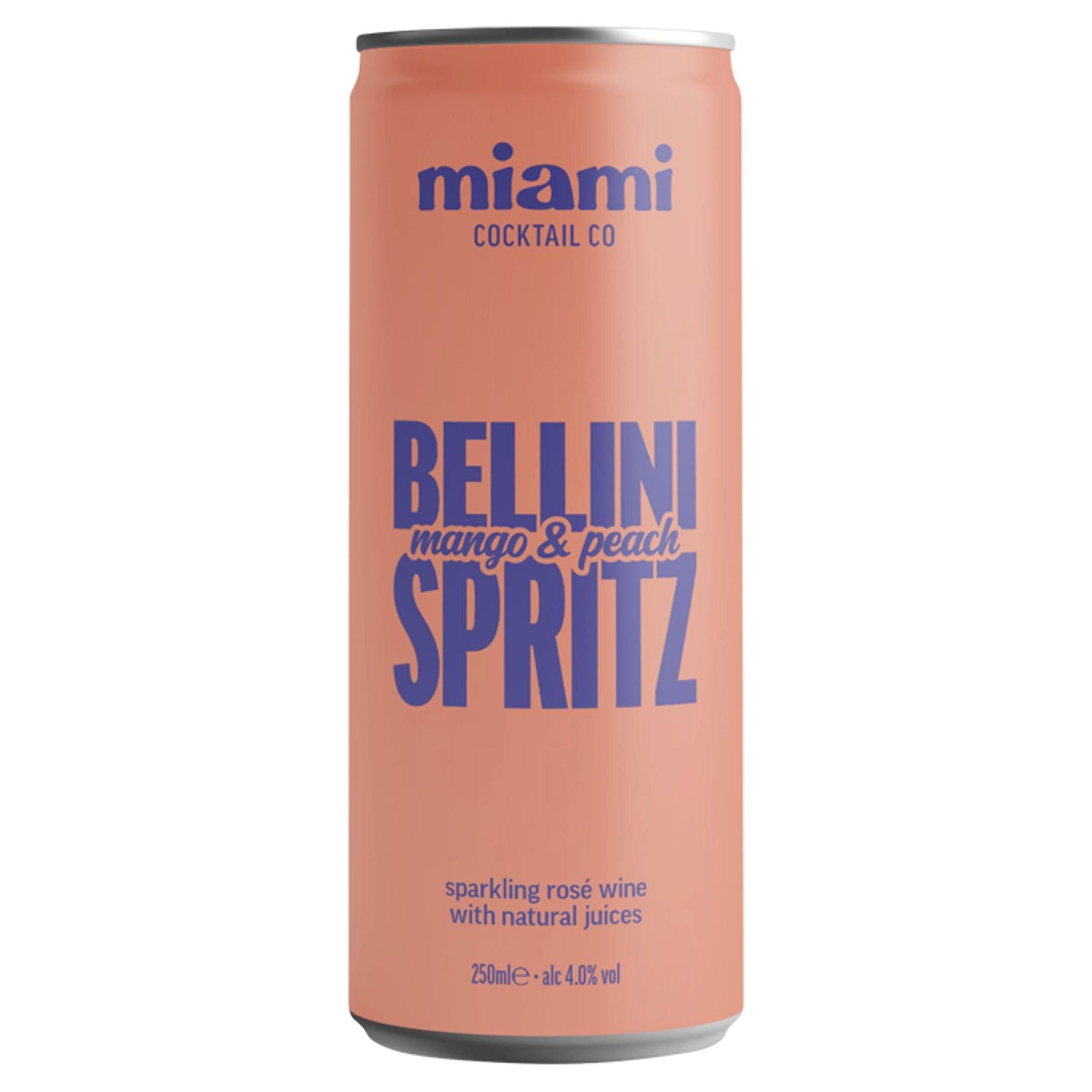 Miami Cocktail Co Bellini Spritz Mango &amp;amp; Peach 250ml